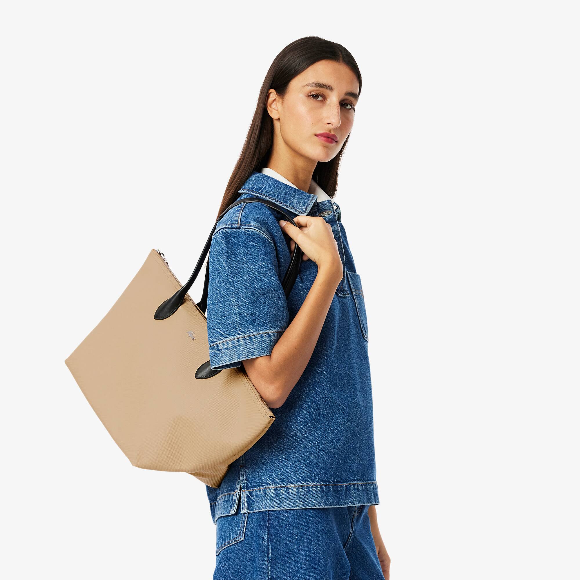 ★LACOSTE★ Women's Athena Shopper Bag NF4826Z55G 000 Women's Athena Shopping Bag - Bags - New In 2025 | Lacoste