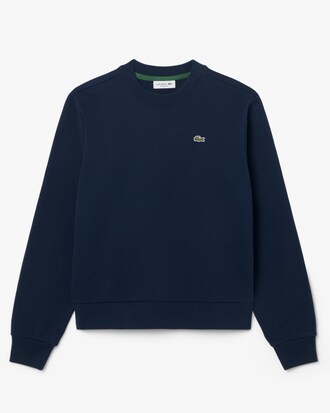 Relaxed Fit Fleece Crew Neck Sweatshirt