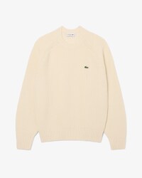 Thick Wool Crew Neck Sweater
