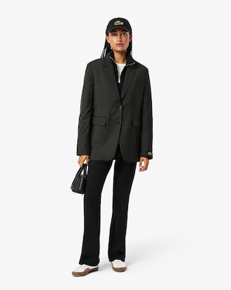 Crocodile Badge Cotton Twill Cap