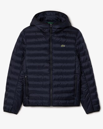 Water-Repellent Quilted Puffed Jacket