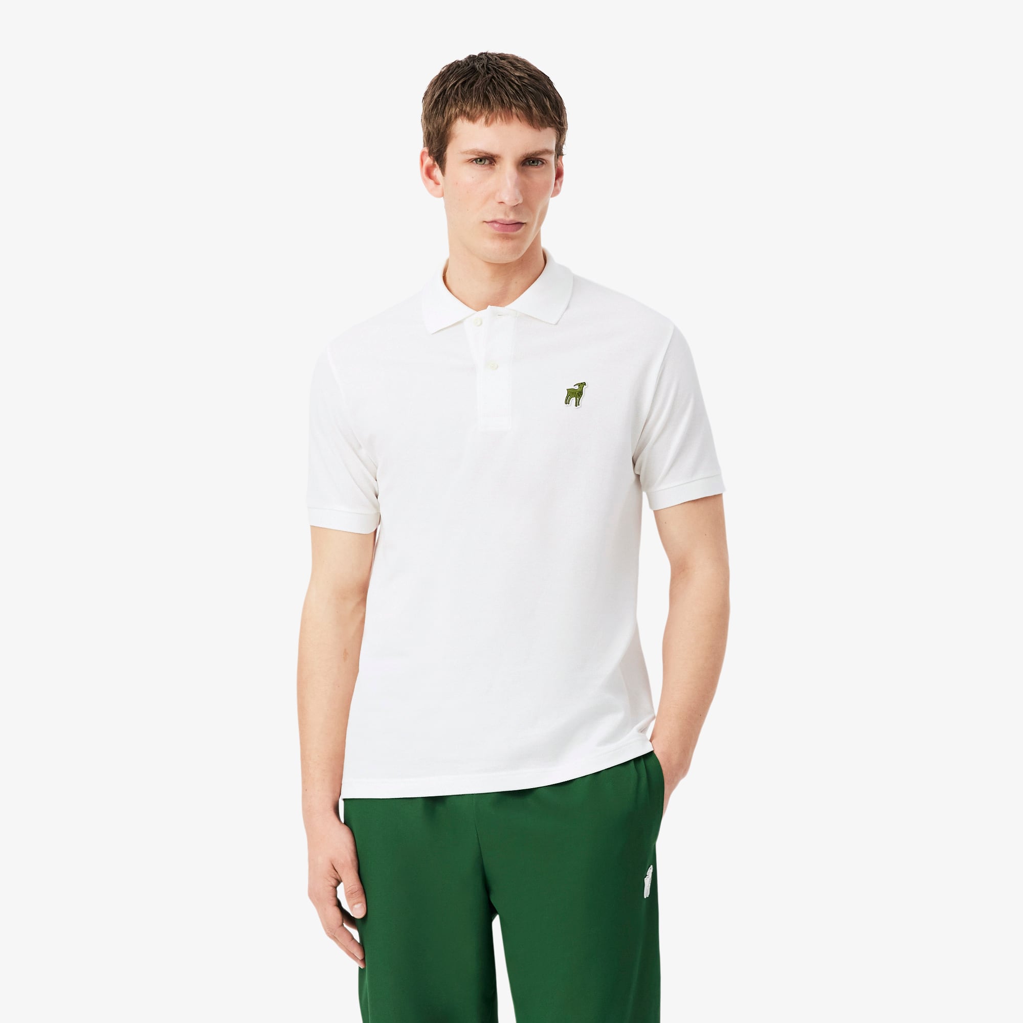 Lacoste x Novak Djokovic The GOAT Polo Shirt - Men's Short Sleeves