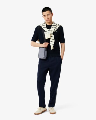 Club 1930 Petit Piqué Effect Vertical Satchel