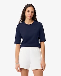 Soft Cotton Three Quarter Sleeve T-shirt