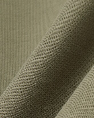 Stripe Band Fleece Sweatshirt