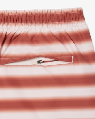 Striped Swim Trunks