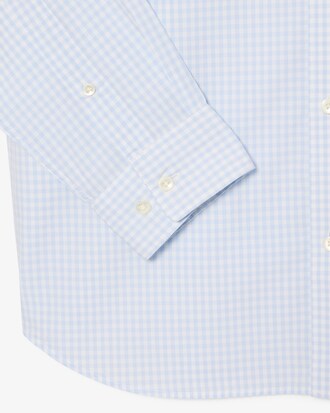 Regular Fit Lightweight Poplin Plaid Shirt