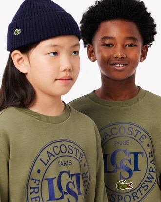 Printed Crew Neck Sweatshirt