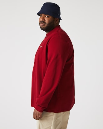 Classic Fit Long Sleeved L.12.12 Polo Shirt