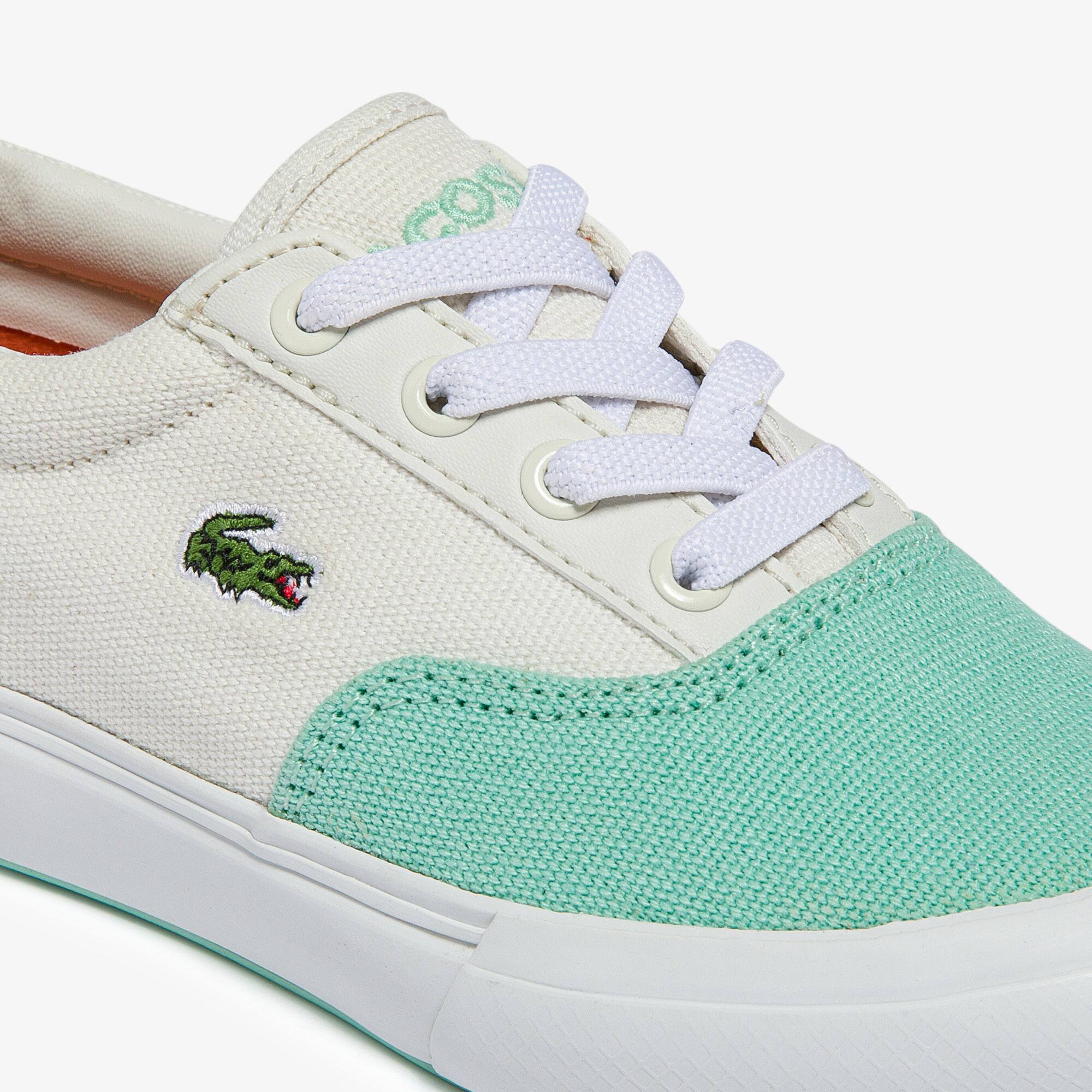 lacoste beige trainers