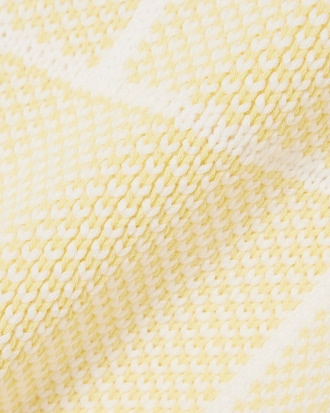 Tennis Court Graphic Jacquard Sweater