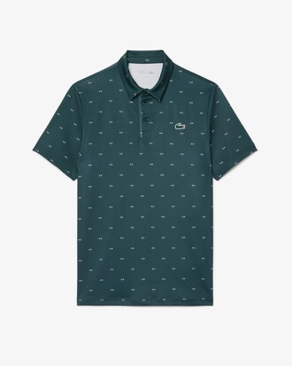 Regular Fit Printed Golf Polo Shirt