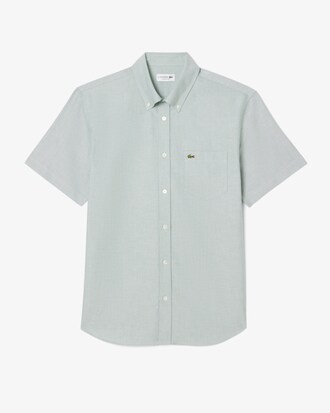 Regular Fit Short Sleeved Oxford Shirt
