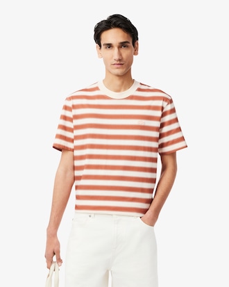 Stripe Print Jersey T-shirt