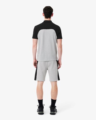 Cotton Fleece Colour-Block Shorts