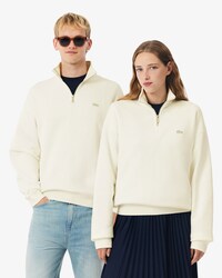 Heavy Fleece Zipper Neck Sweatshirt