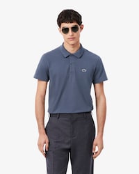 Regular Fit Cotton Blend Polo Shirt