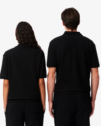 Loose Fit L.12.12 Piqu&eacute; Badge Polo Shirt