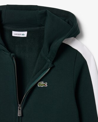 Zipped Fleece Hoodie