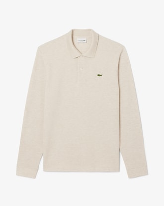 Classic Fit Long Sleeved L.12.12 Polo Shirt