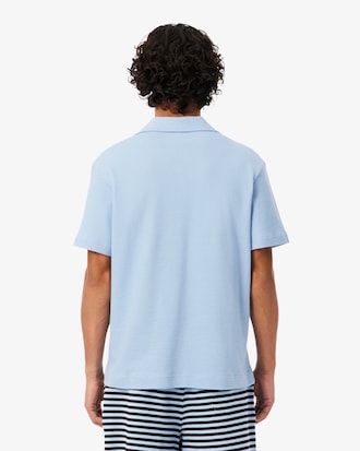 Classic Fit Textured Polo Shirt