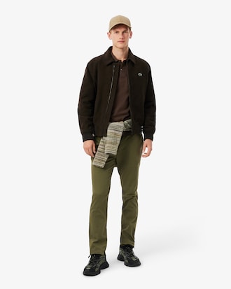 Classic Fit Long Sleeved L.12.12 Polo Shirt