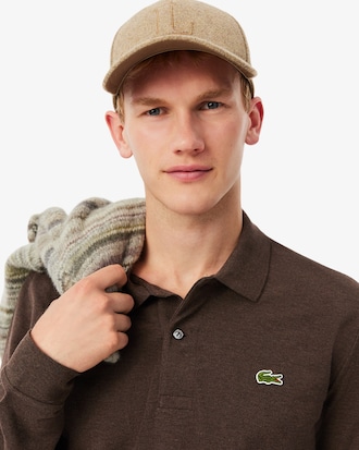 Classic Fit Long Sleeved L.12.12 Polo Shirt