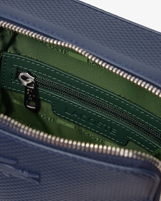 Chantaco Piqu&eacute; Leather Shoulder Bag