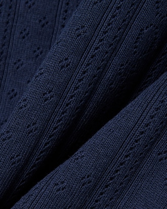 Slim Fit Pointelle Cardigan