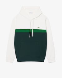 Colour-Block Fleece Hoodie