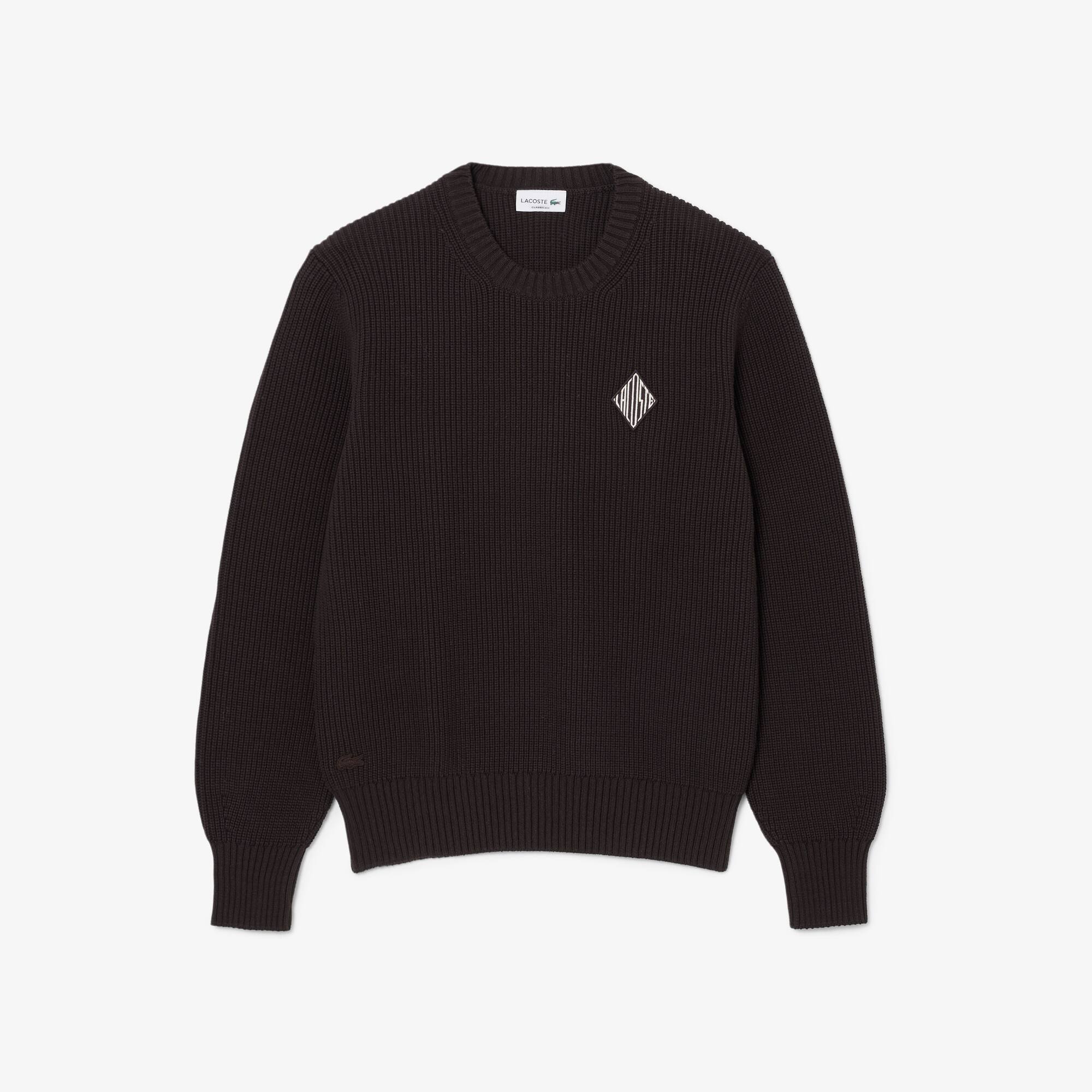 【早い者勝ち】'25SS ANEW KNIT COLLAR SHIRT サイズL Pearl Rib Knit Badge Accent Sweater - Men's Knitwear - New In 2026