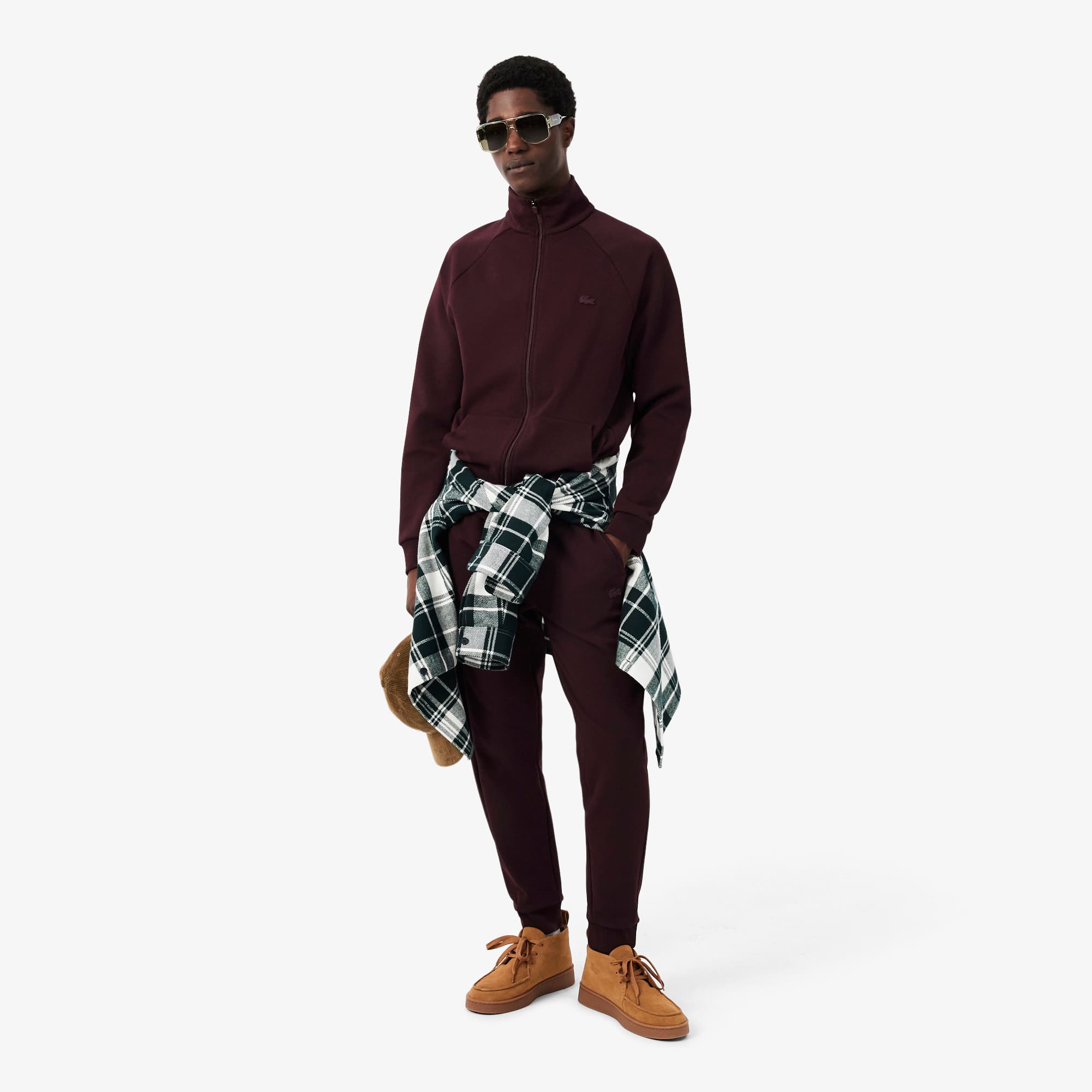 Fitted Jersey Commuter Sweatpants - Trackpants - New In 2026 | Lacoste