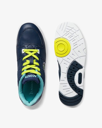 Childrens' Thrill Synthetic and Suede Trainers