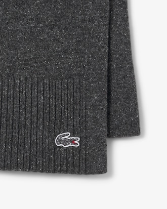 French Made Slub Wool Scarf