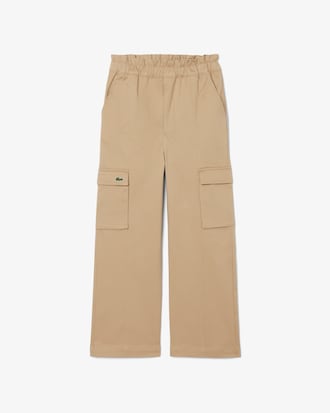 Cotton Twill Cargo Pants