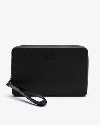 Chantaco Piqué Leather Zipped Pouch