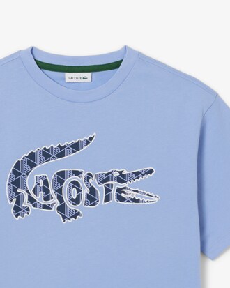 Monogram Print Cotton T-shirt