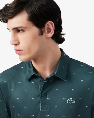 Regular Fit Printed Golf Polo Shirt