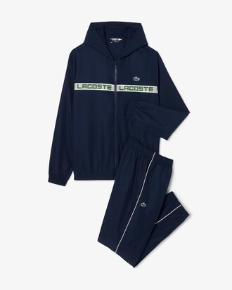 Logo Stripe Tennis Tracksuit