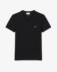 Lightweight Cotton Pima V Neck T-shirt