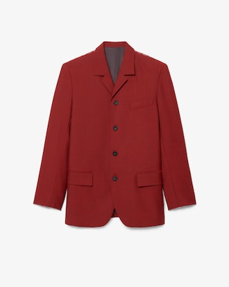 Runway Tailored Wool Jacket