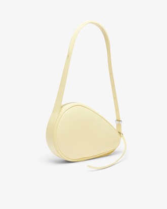 Runway Leather Hobo Racket Bag