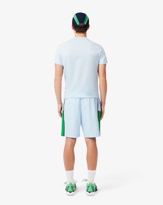 Lightweight Colour-Block Stripe Tennis Shorts