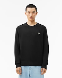 Carded Wool Crew Neck Sweater