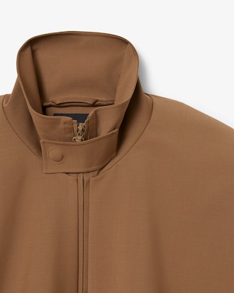 Runway Wool Blend Track Jacket