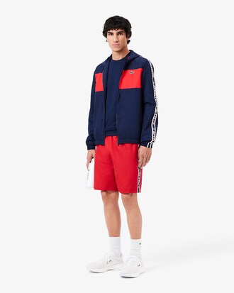 Tennis Logo Stripe Shorts