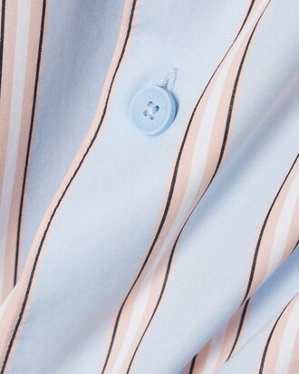 Regular Fit Striped Poplin Shirt