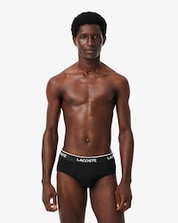 3-Pack Plain Cotton Logo Briefs