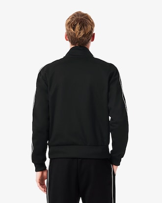 Paris Piqu&eacute; Zip Front Track Jacket