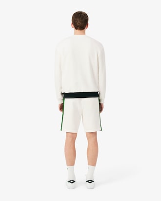 Regular Fit Colour-Block Cotton Shorts